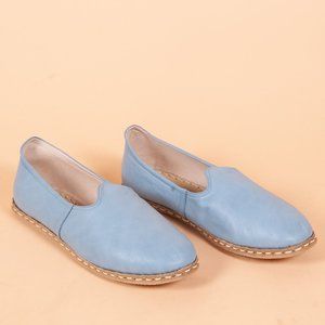 Turkish Loafers (Light Blue)